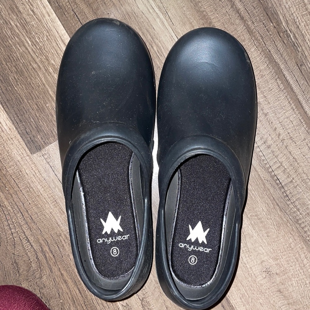 Scrub shoes black womans